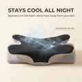 Stays cool all night - Japanese ice-silk cooling fabric