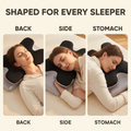 Shaped for every sleeper - back, side and stomach