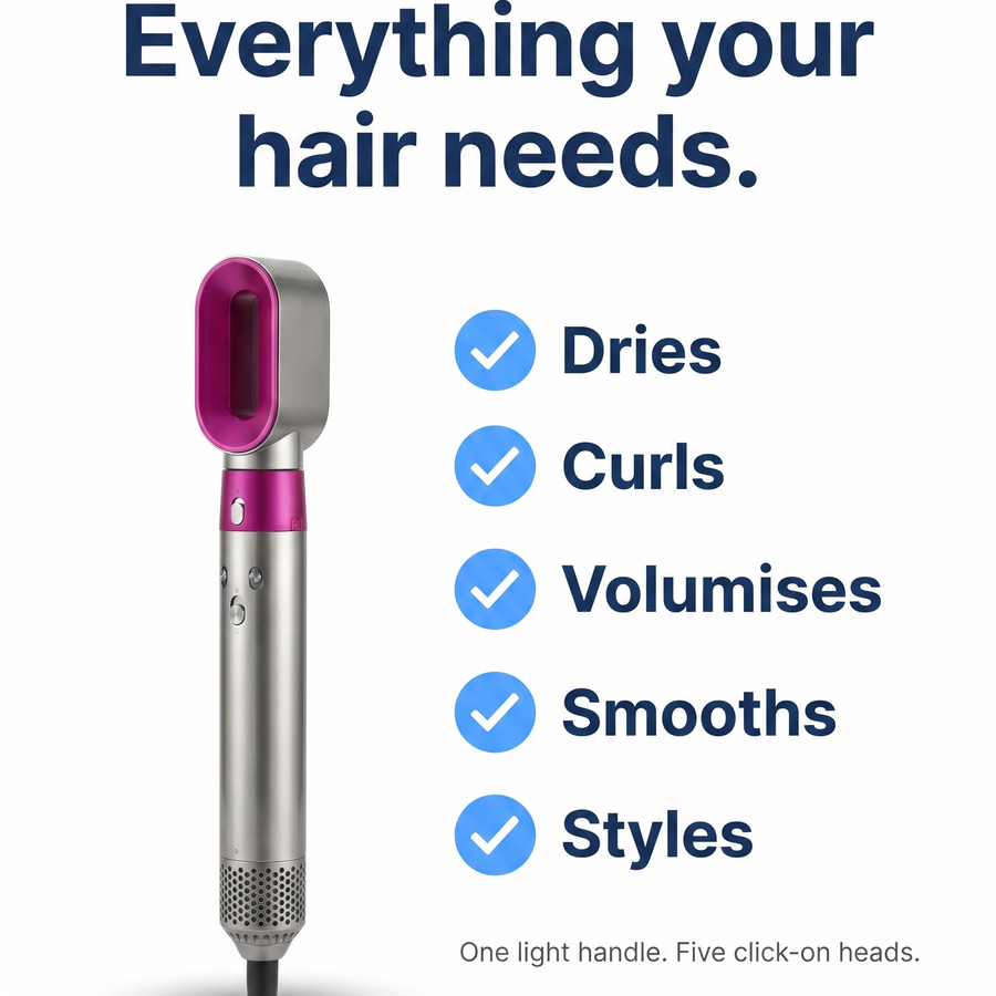 Solvrly Nova 5-in-1 Air Styler — UK/IE