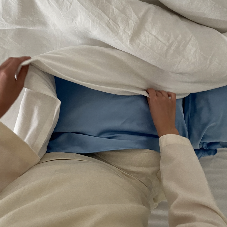 Cooling Silk Sheet Set