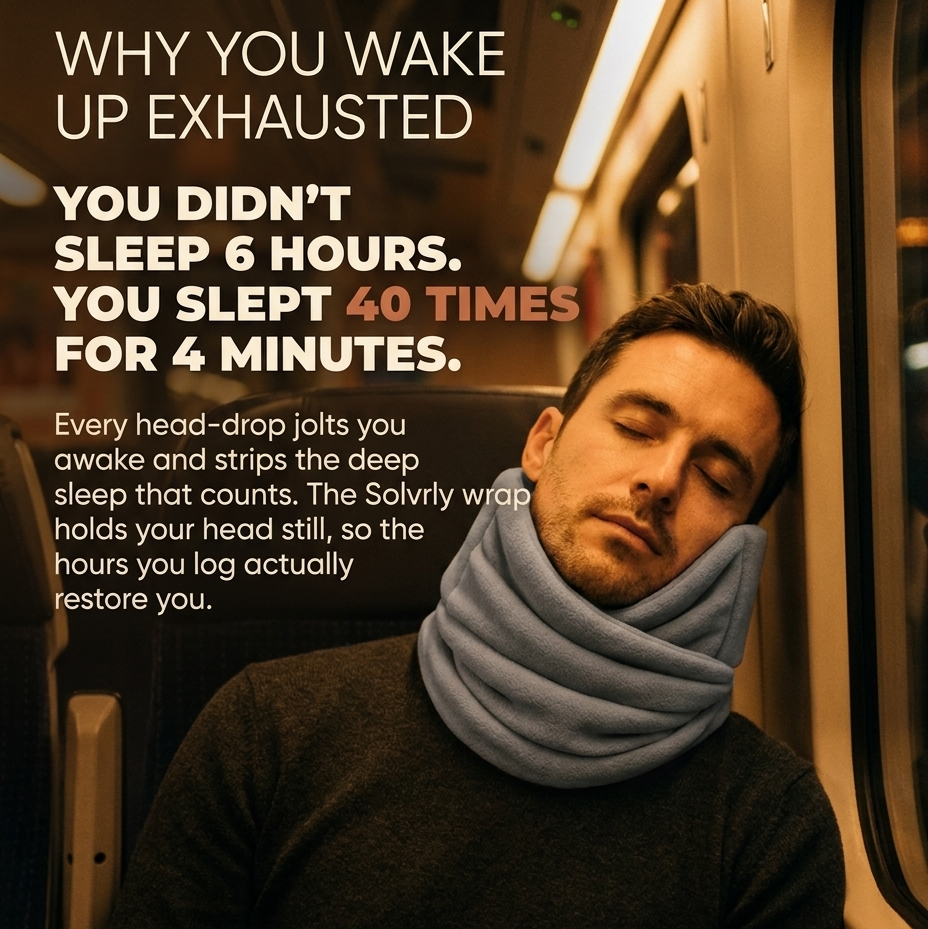 Solvrly Wrap Travel Pillow