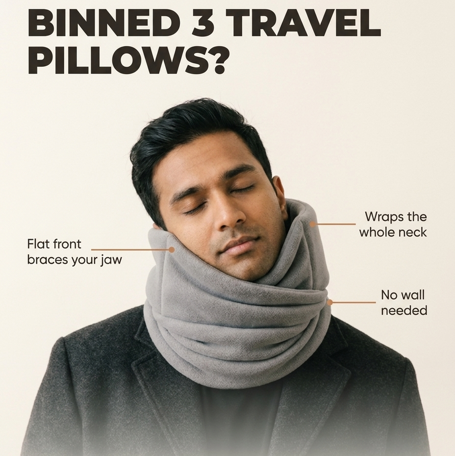 Solvrly Wrap Travel Pillow