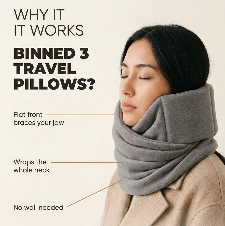 Solvrly Wrap Travel Pillow