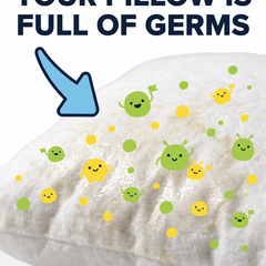 Your old pillow is full of germs